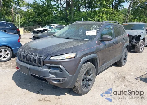 2016 Jeep Cherokee Trailhawk из США, поврежденный, VIN 1C4PJMBB5GW143518